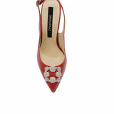 Pantofi eleganti cu accesoriu CybeleRed