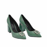 Pantofi eleganti cu accesoriu Lora Aloe
