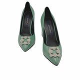 Pantofi eleganti cu accesoriu Lora Aloe