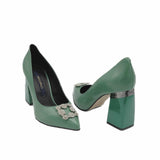 Pantofi eleganti cu accesoriu Lora Aloe