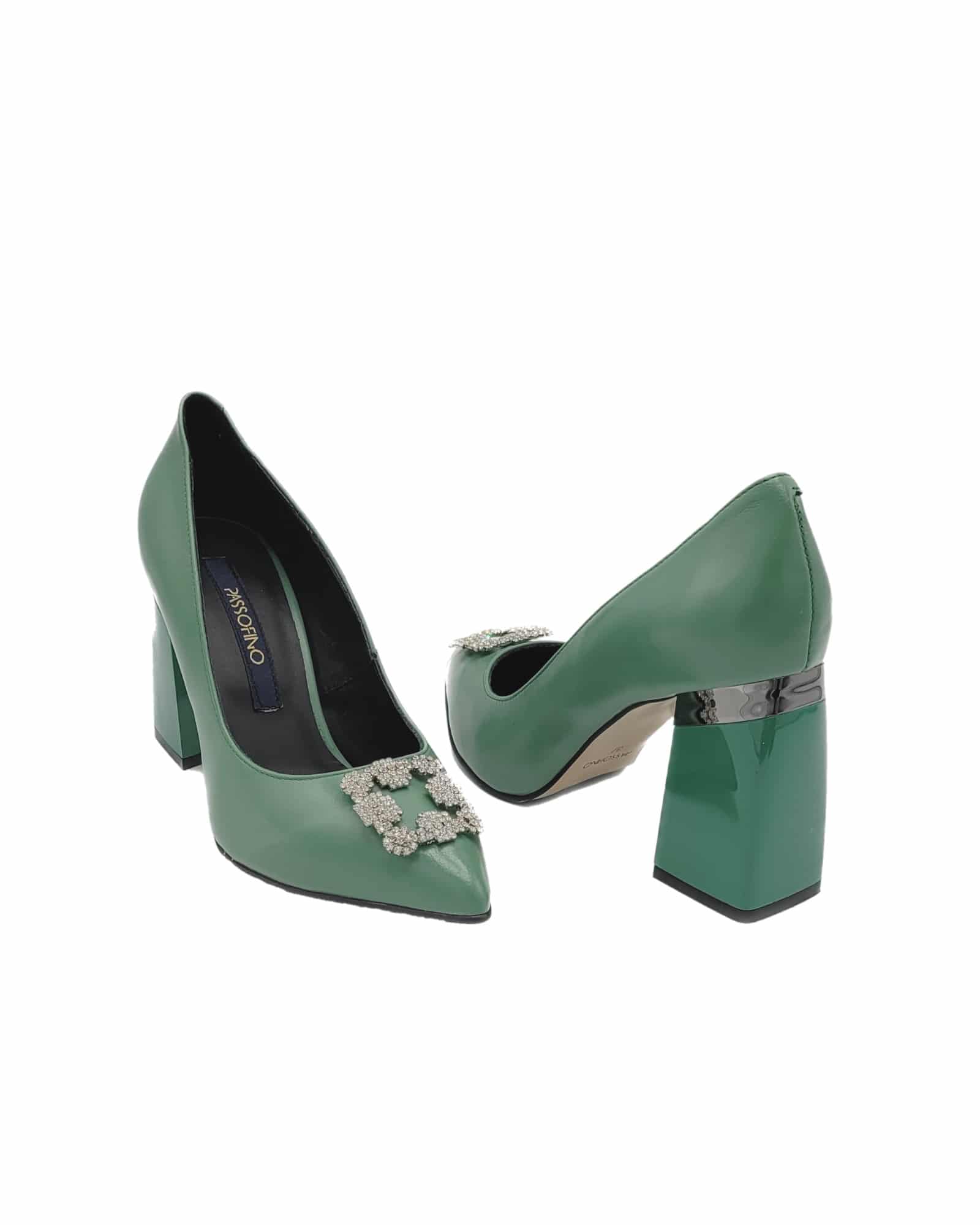 Pantofi eleganti cu accesoriu Lora Aloe