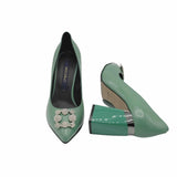 Pantofi eleganti cu accesoriu Lora Aloe