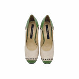 Pantofi eleganti cu tinte Karla Bej&Olive