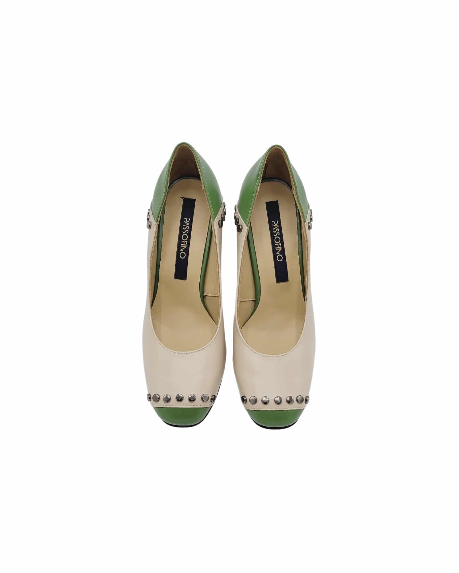 Pantofi eleganti cu tinte Karla Bej&Olive