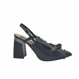 Pantofi eleganti cu tinte Metallica Black