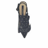 Pantofi eleganti cu tinte Metallica Black