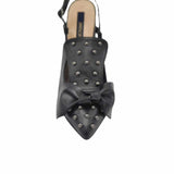 Pantofi eleganti cu tinte Metallica Black