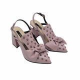 Pantofi eleganti cu tinte Metallica Lila
