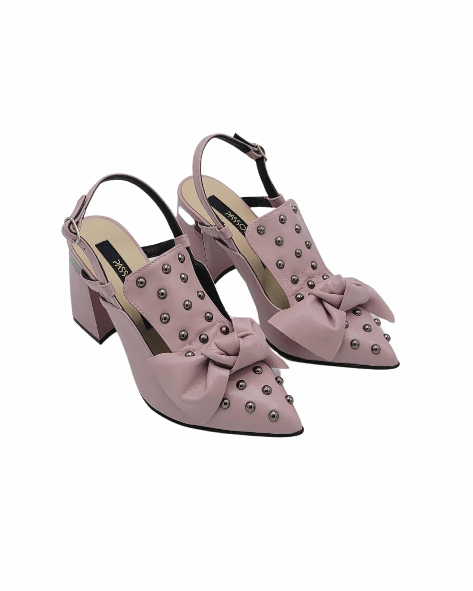 Pantofi eleganti cu tinte Metallica Lila