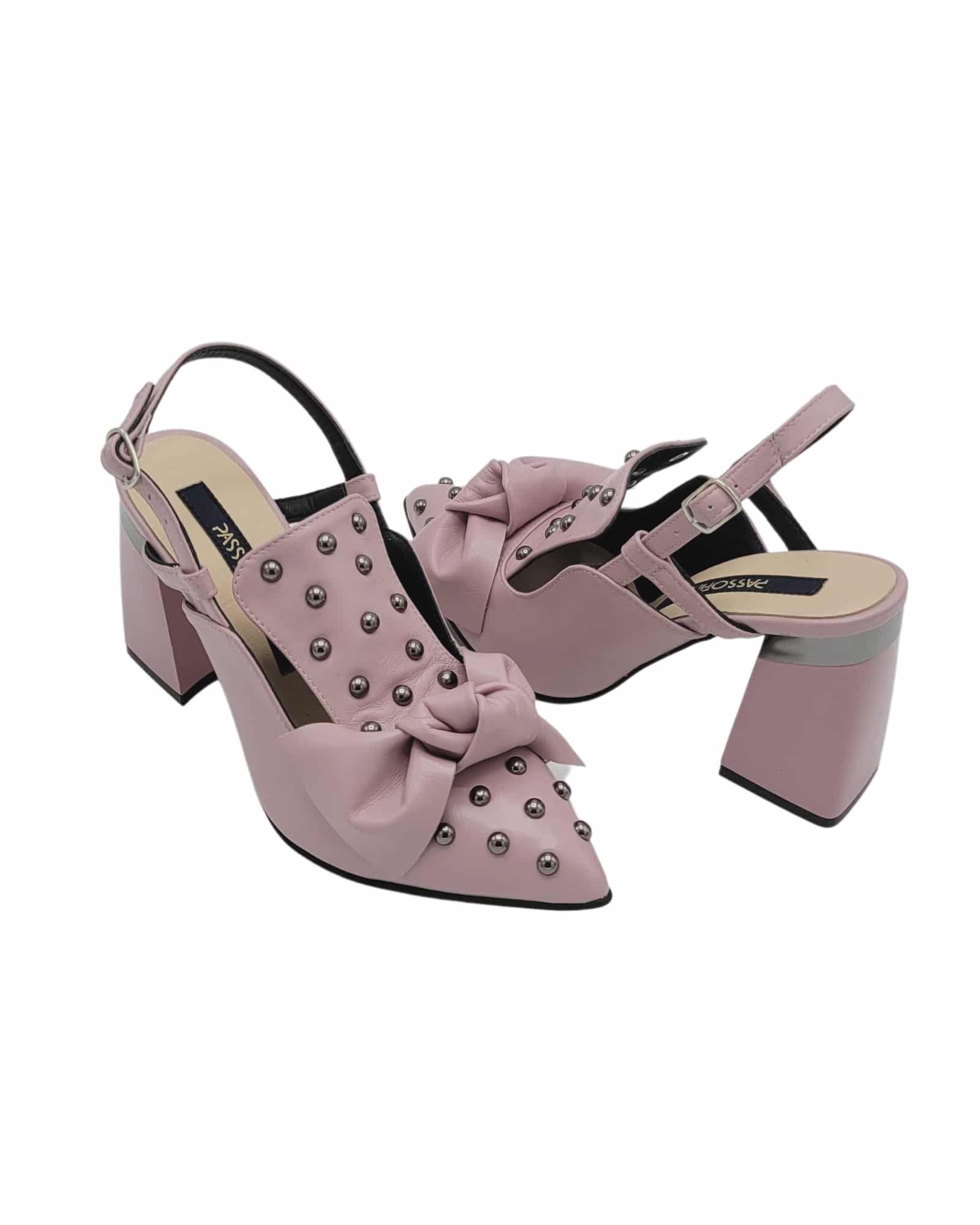 Pantofi eleganti cu tinte Metallica Lila