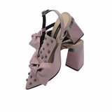 Pantofi eleganti cu tinte Metallica Lila