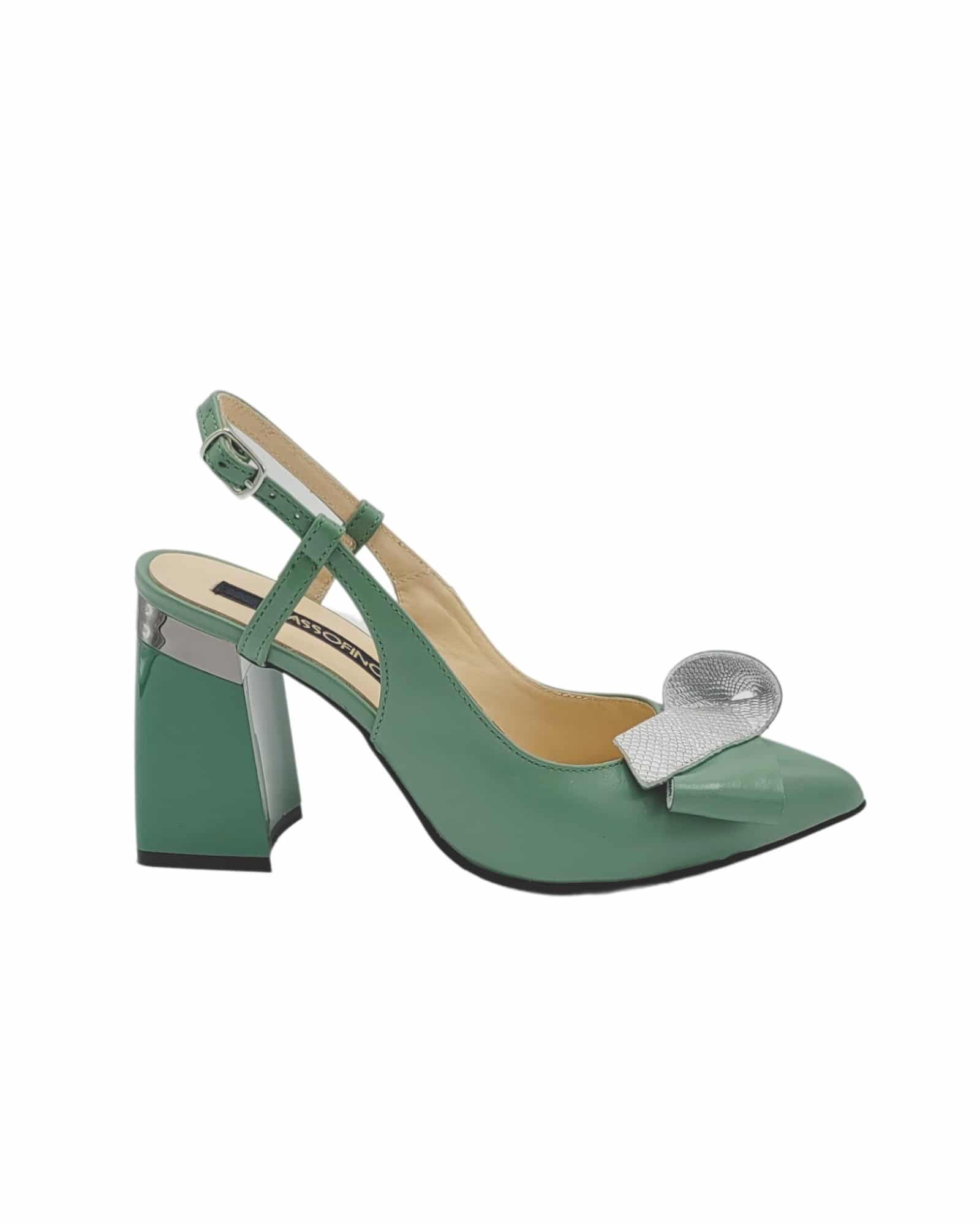 Pantofi eleganti decupati Jamila Aloe