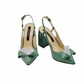 Pantofi eleganti decupati Jamila Aloe