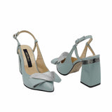 Pantofi eleganti decupati Jamila Mint