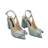 Pantofi eleganti decupati Jamila Mint