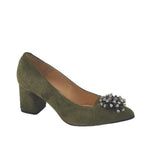 Pantofi eleganti-office Carina Olive