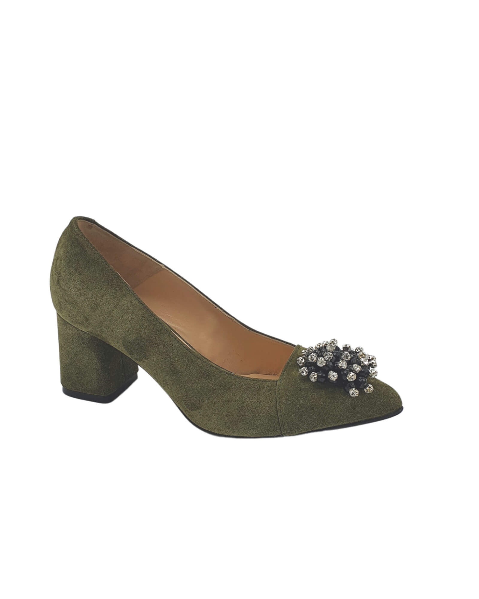 Pantofi eleganti-office Carina Olive