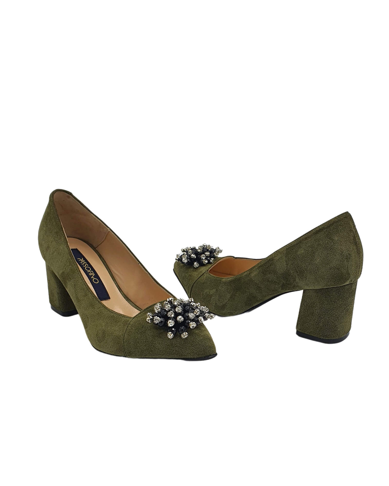 Pantofi eleganti-office Carina Olive