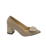Pantofi eleganti-office Malvina Cappuccino
