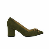 Pantofi eleganti-office PF168-20 olive