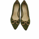 Pantofi eleganti-office PF168-20 olive