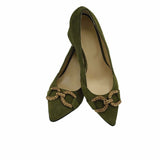 Pantofi eleganti-office PF168-20 olive