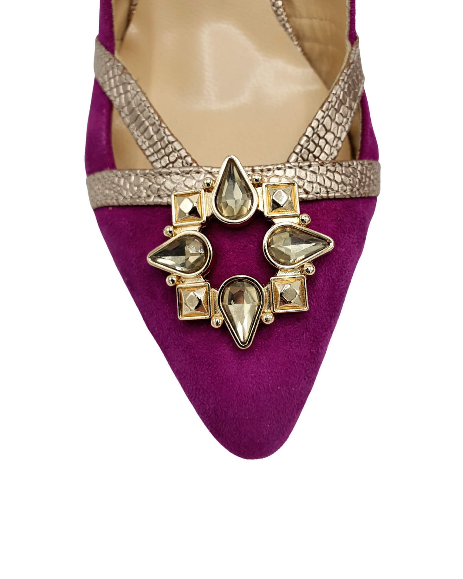Pantofi eleganti Pf168-14 fucsia