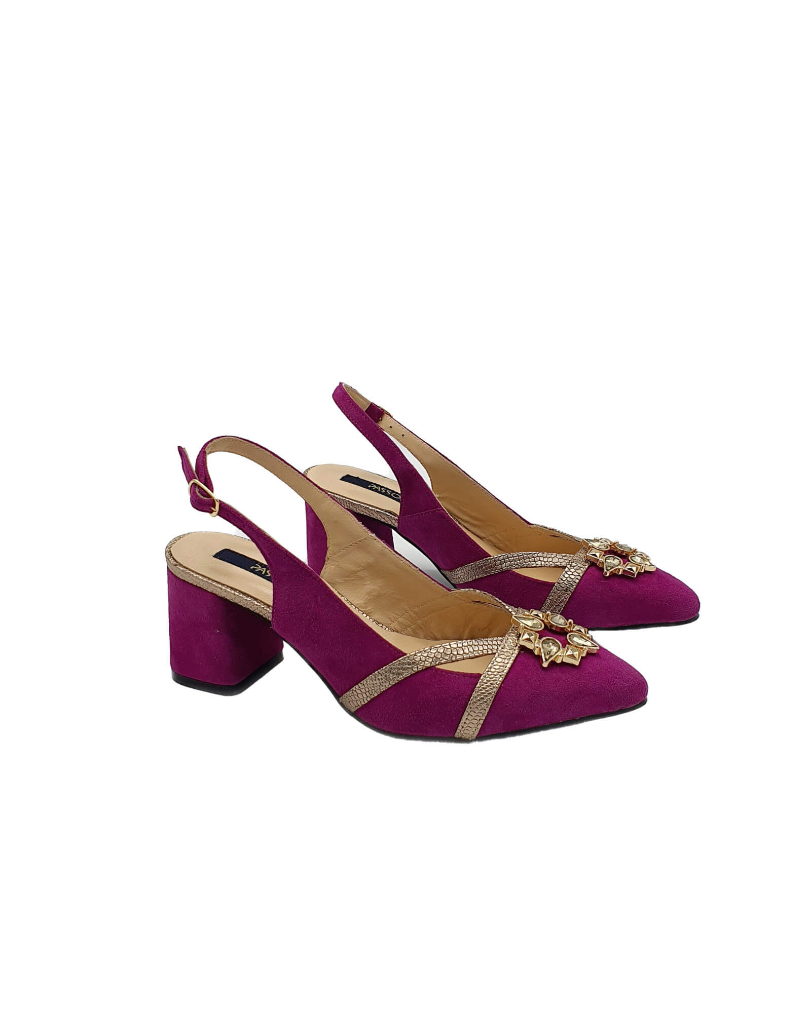 Pantofi eleganti Pf168-14 fucsia