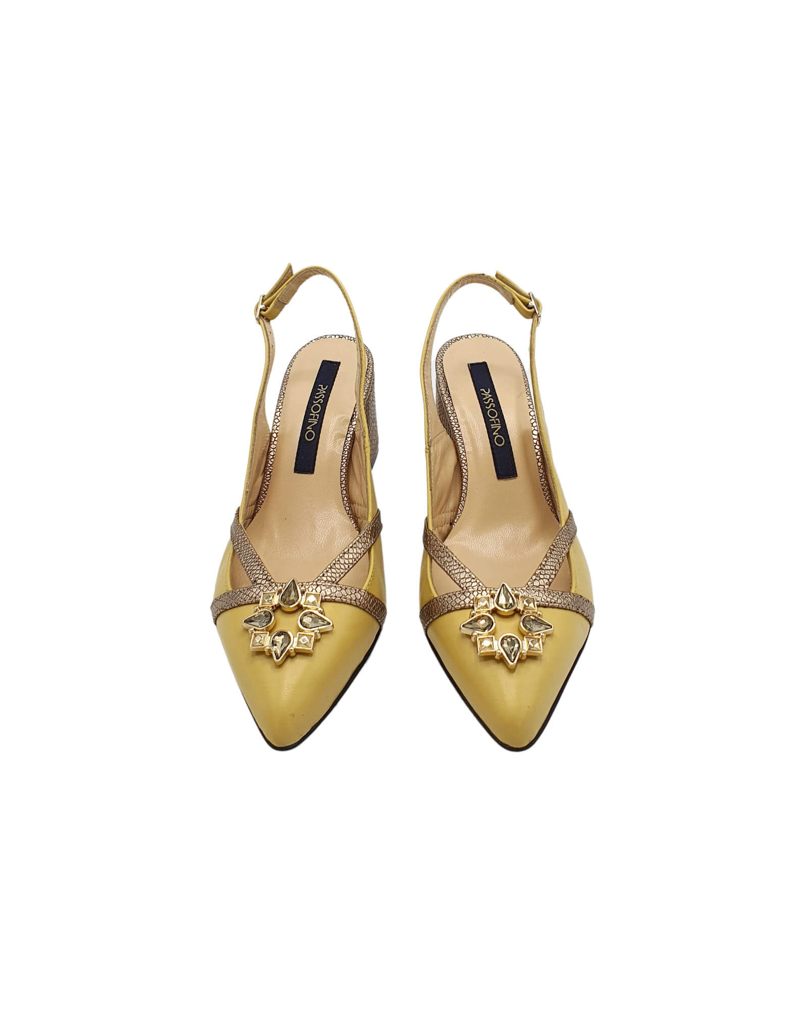 Pantofi eleganti Pf168-14 galben