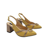 Pantofi eleganti Pf168-14 galben