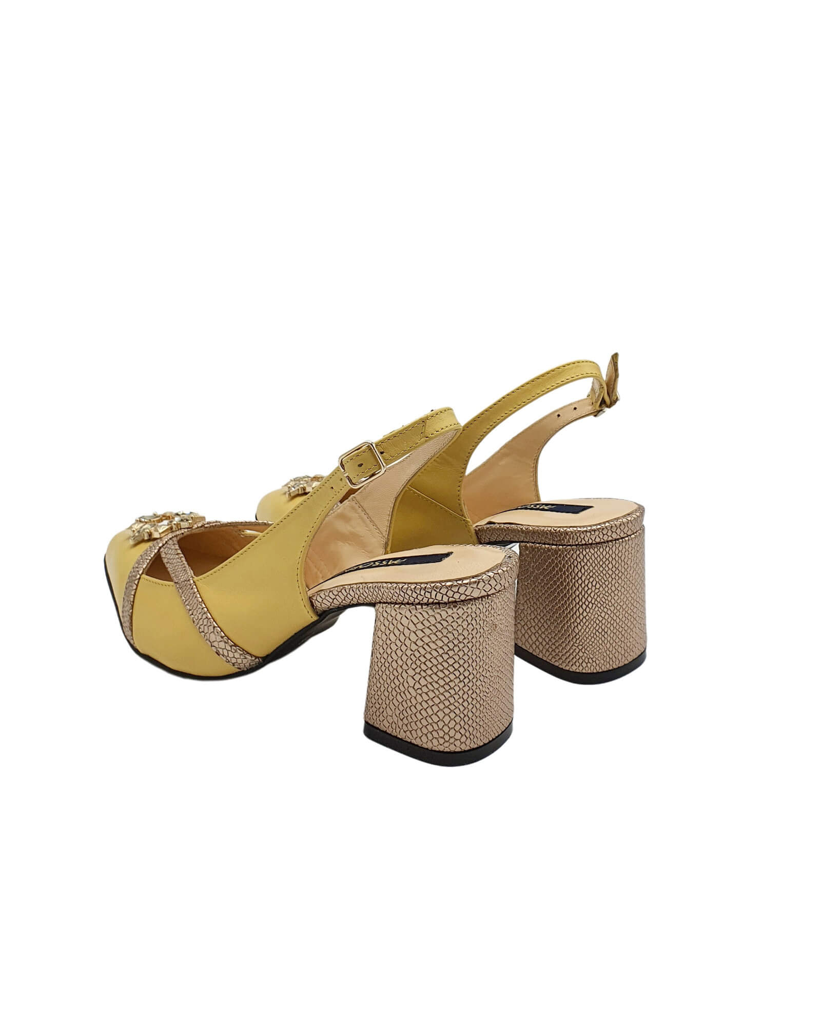 Pantofi eleganti Pf168-14 galben