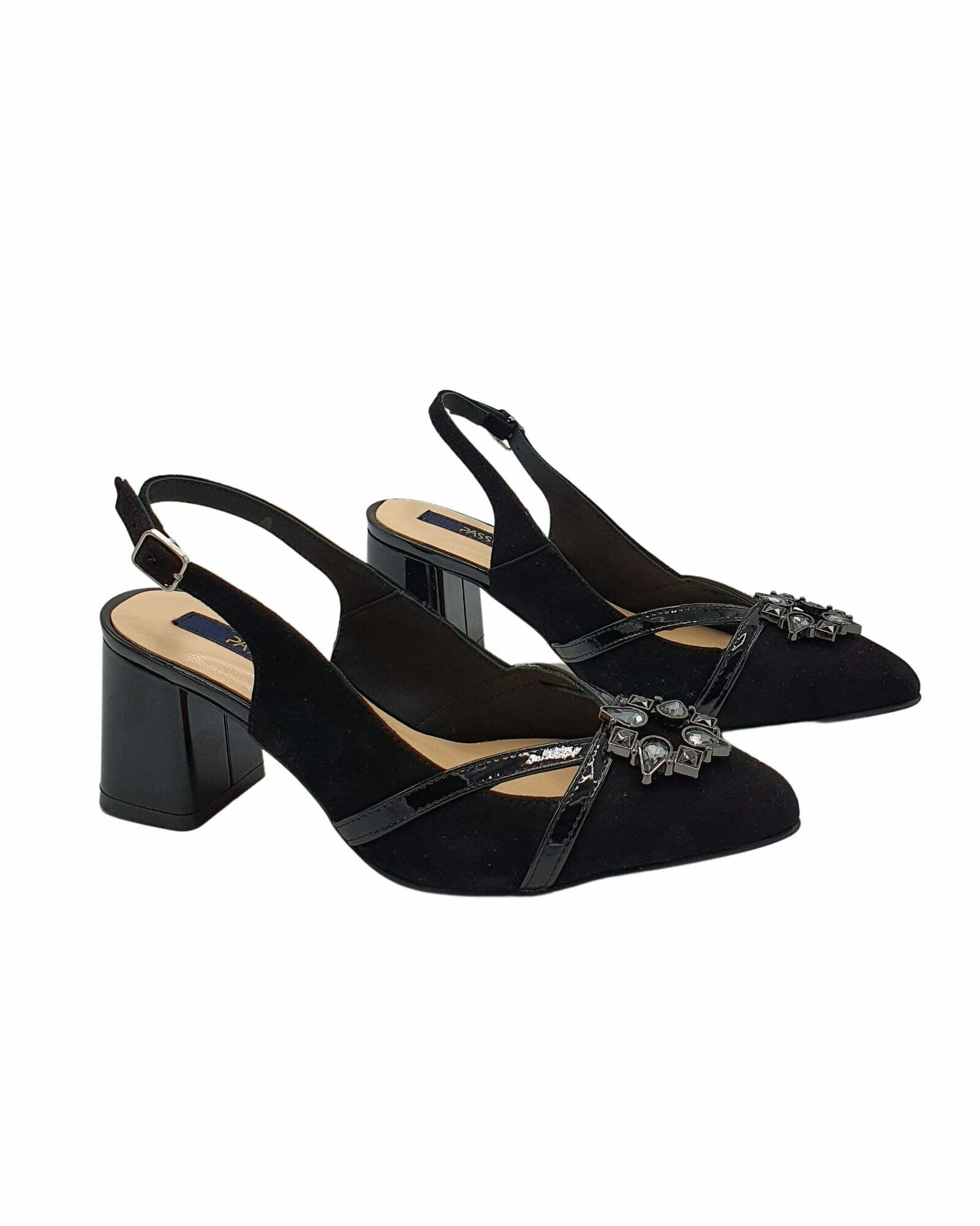 Pantofi eleganti Pf168-14 negru