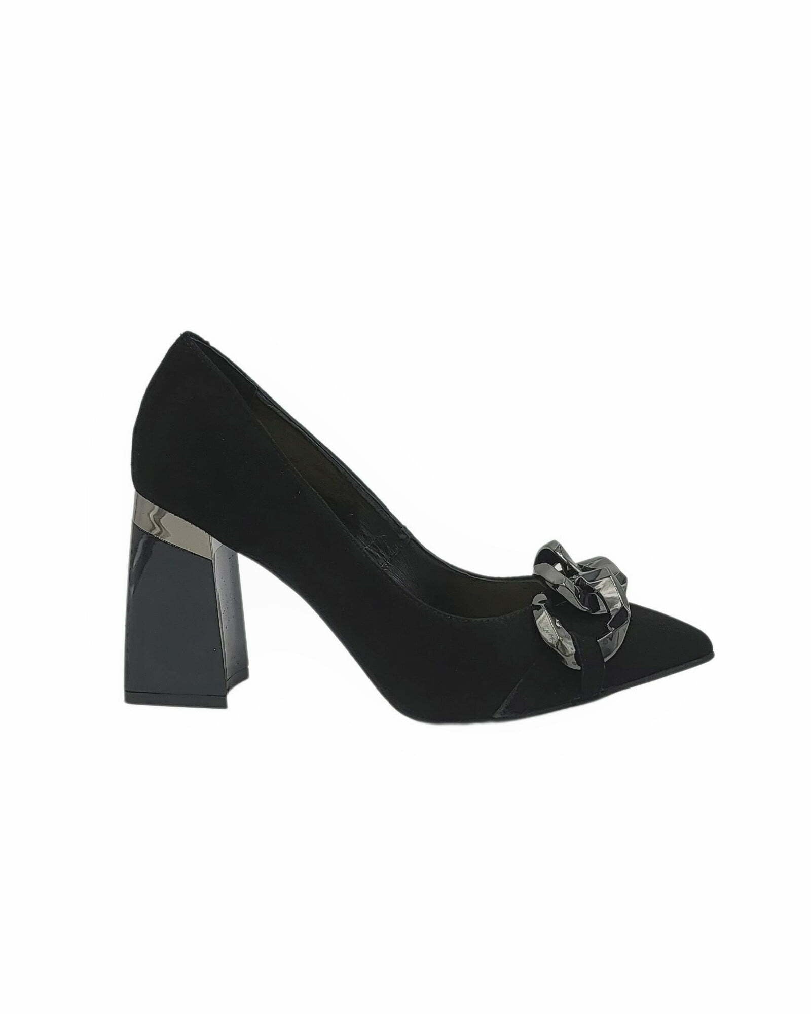 Pantofi eleganti PF309-13 negru