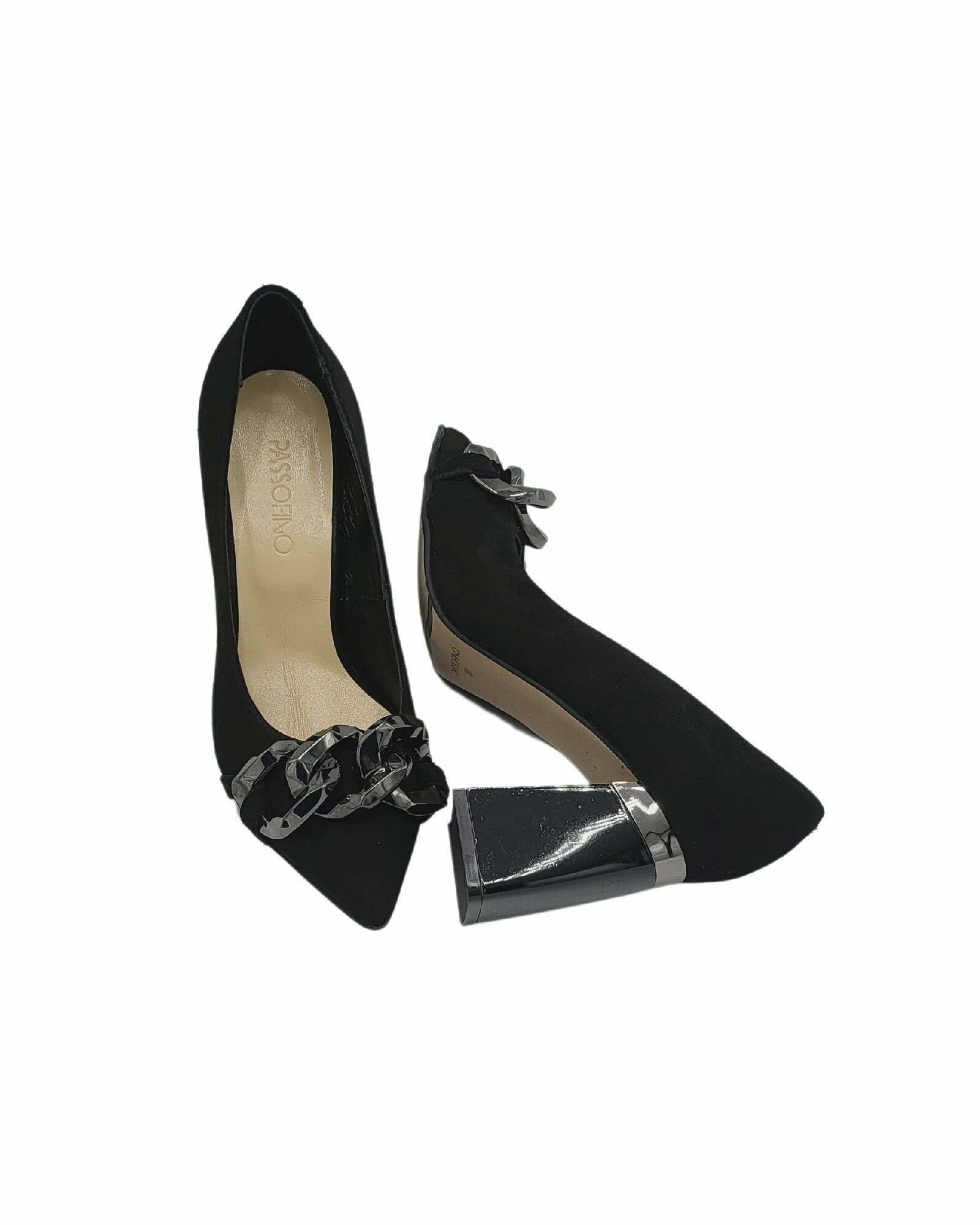 Pantofi eleganti PF309-13 negru