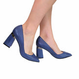 Pantofi eleganti PF309-3 blue