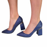 Pantofi eleganti PF309-3 blue