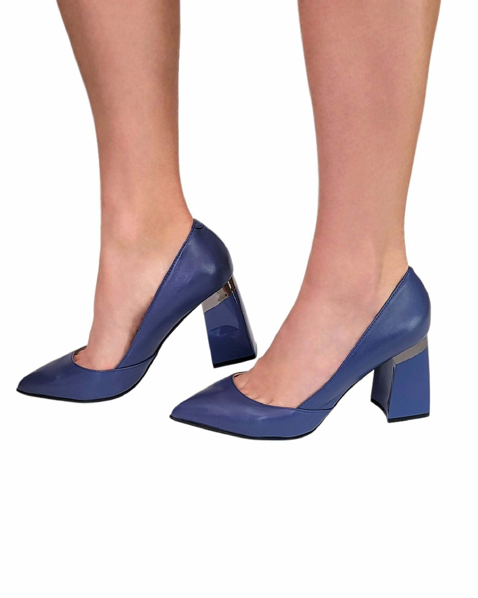 Pantofi eleganti PF309-3 blue