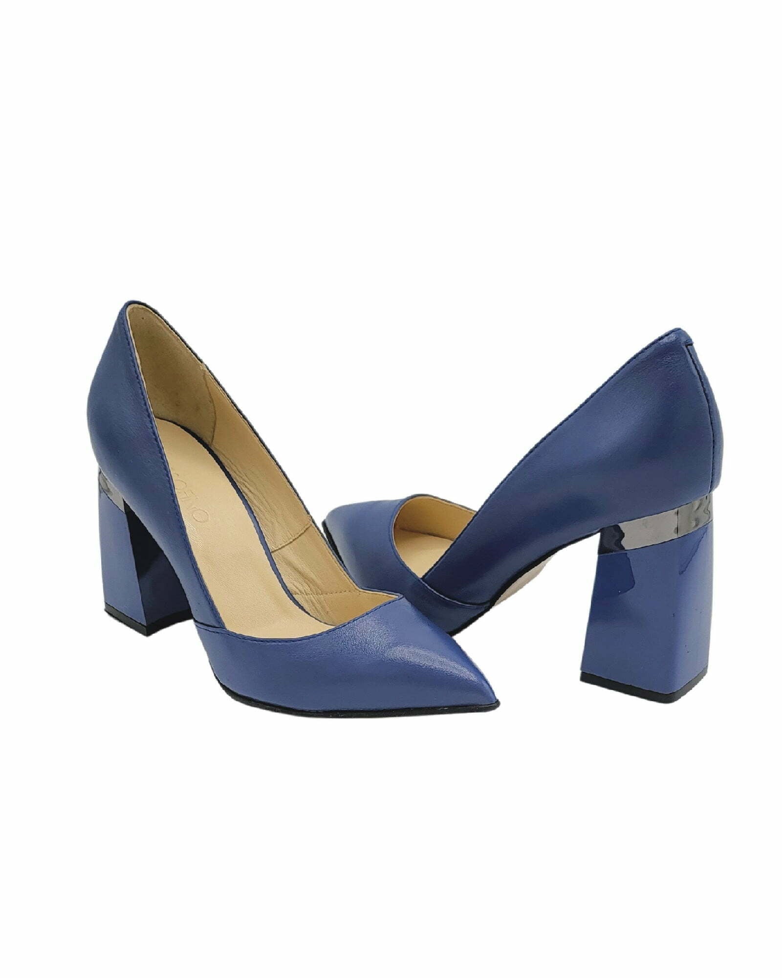 Pantofi eleganti PF309-3 blue