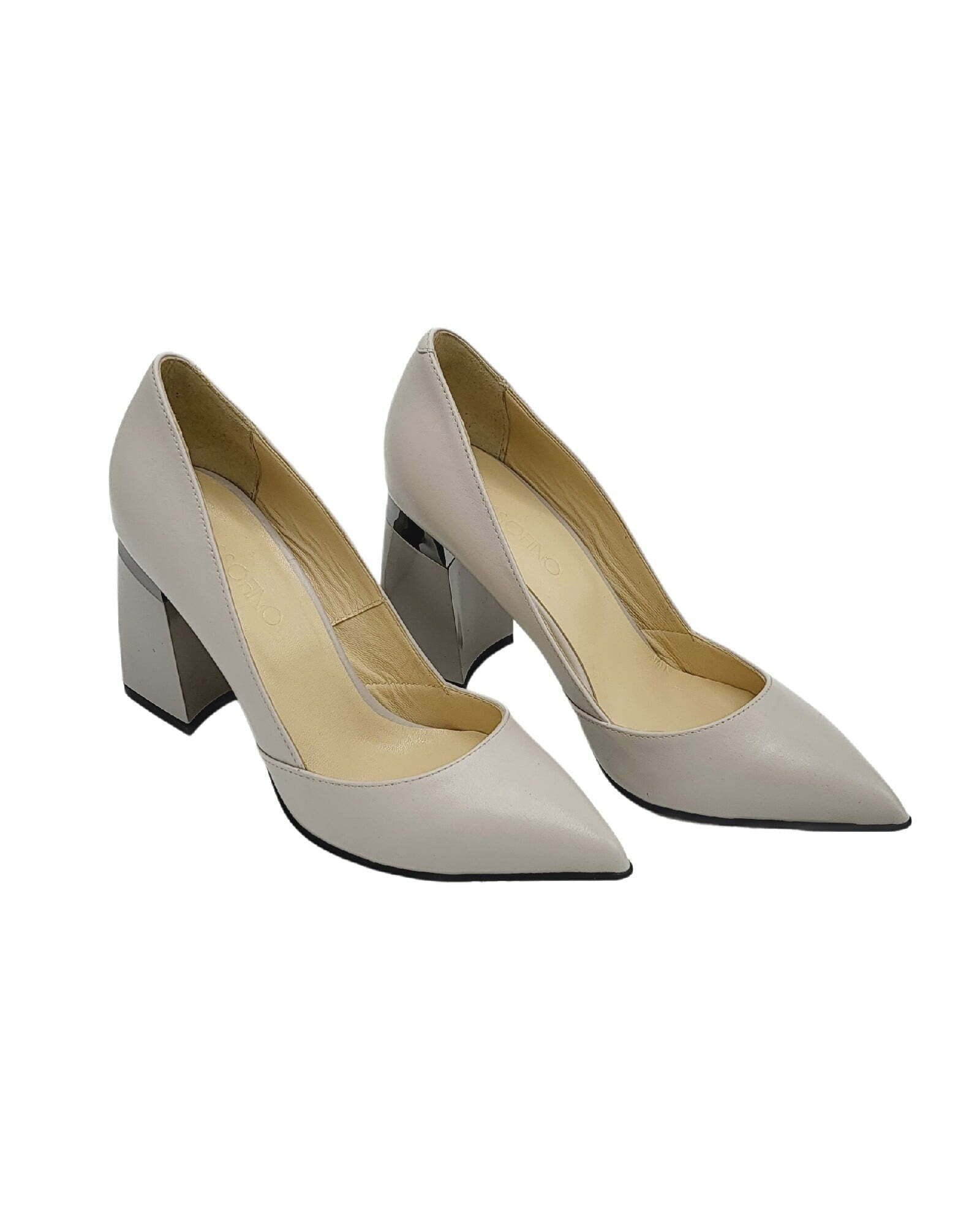 Pantofi eleganti PF309-3 gri