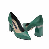 Pantofi eleganti PF309-3 verde inchis