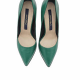 Pantofi eleganti PF309-3 verde inchis