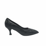Pantofi negri cu toc modern PF0245-1