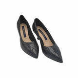 Pantofi negri cu toc modern PF0245-1