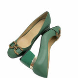 Pantofi office comozi cu accesoriu PF303-10 aloe