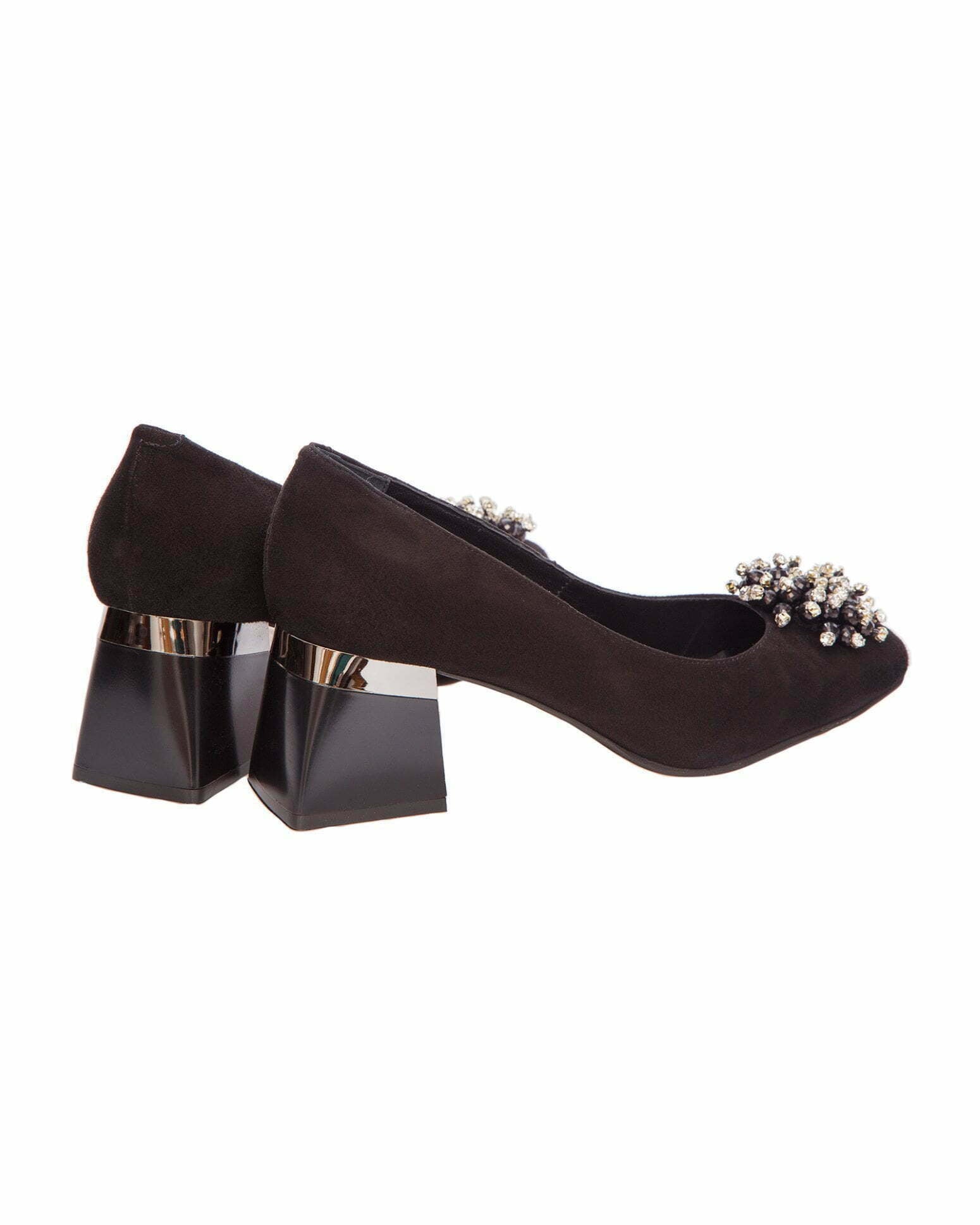 Pantofi office comozi cu accesoriu Sophie