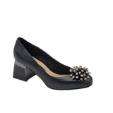 Pantofi office comozi cu accesoriu Sophie Black