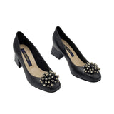 Pantofi office comozi cu accesoriu Sophie Black