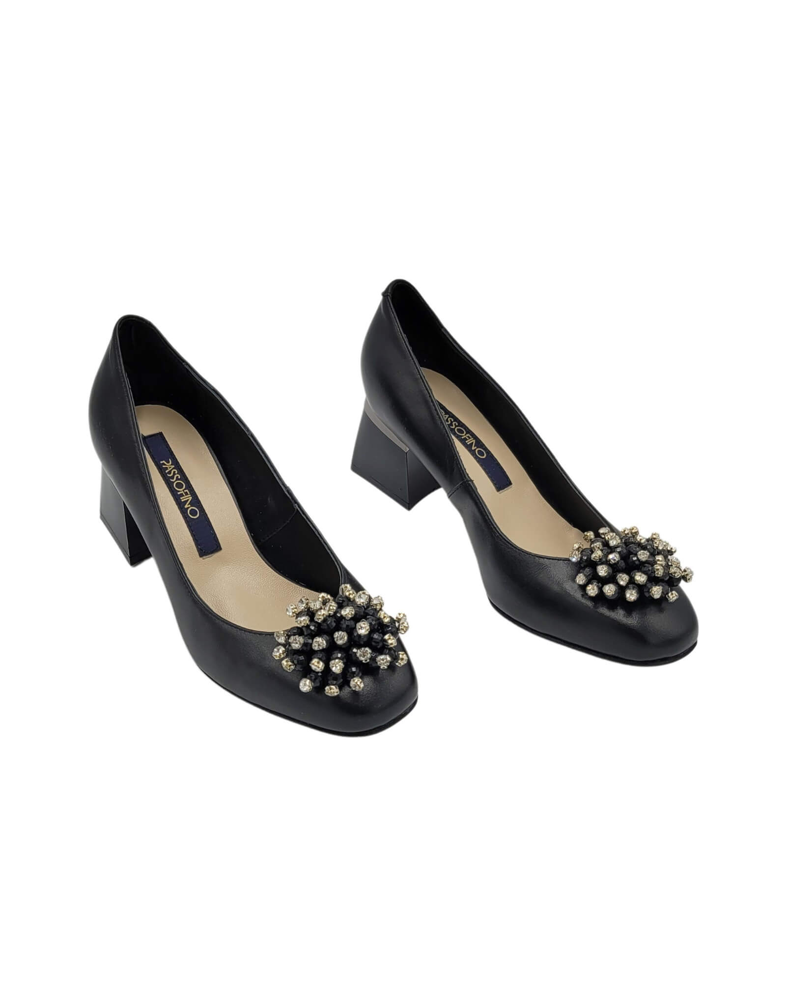 Pantofi office comozi cu accesoriu Sophie Black