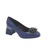 Pantofi office comozi cu accesoriu Sophie Blue
