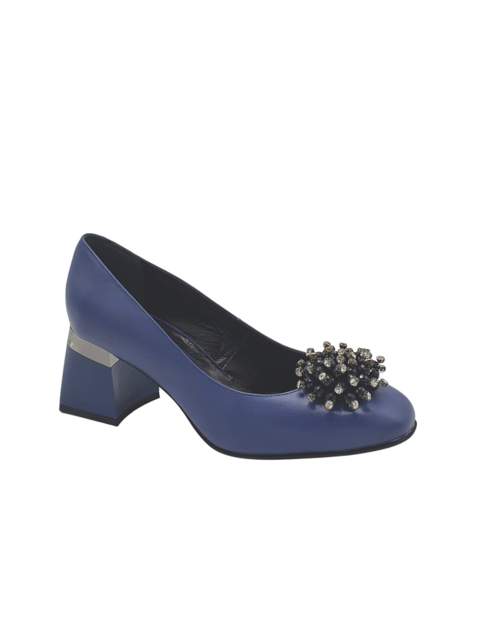 Pantofi office comozi cu accesoriu Sophie Blue